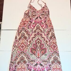 Lucky Brand Elegant Paisley Print Skirt